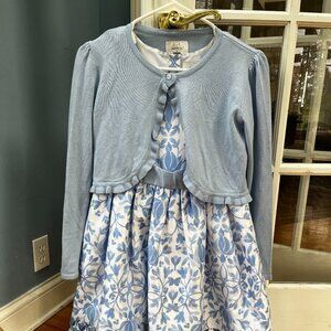Gymboree Dress and Cardigan. Size 12. Good used condition.